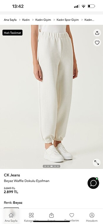 Calvin Klein Calvin klein eşofman altı