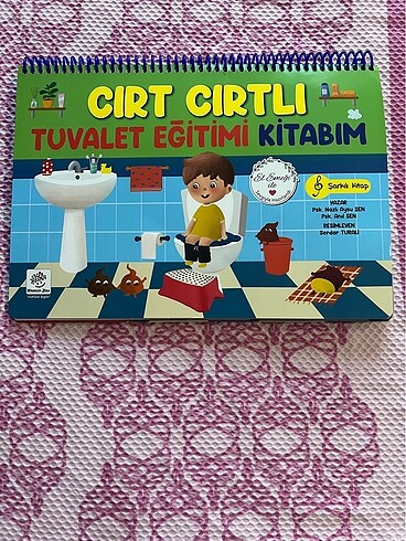 Cırtlı tuvalet eğitimi kitabı