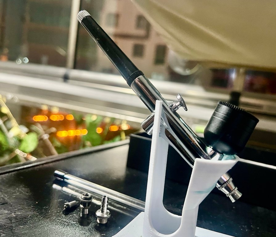 Airbrush tabancası ve boyalar - Görsel 5