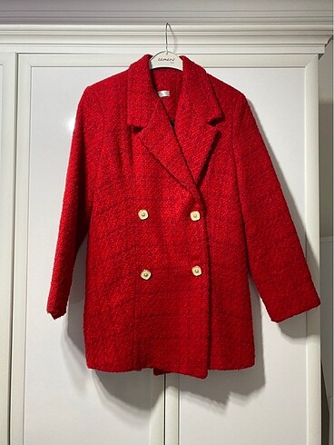 Kırmızı chanel ceket