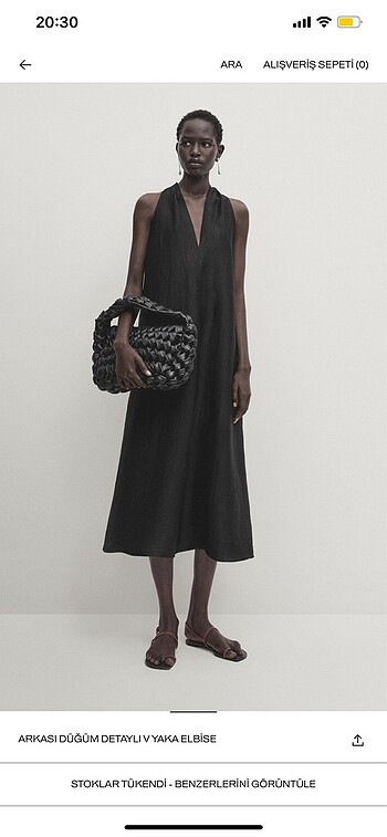 Massimodutti elbise
