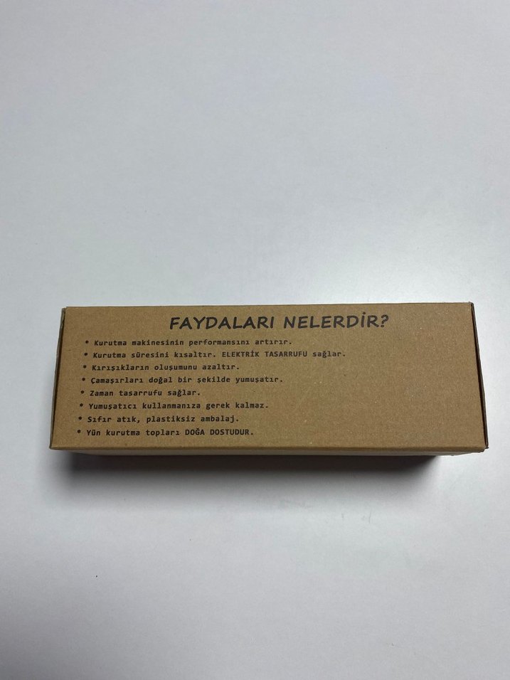 Çamaşır Kurutma Makinesi Yün Top - Görsel 3