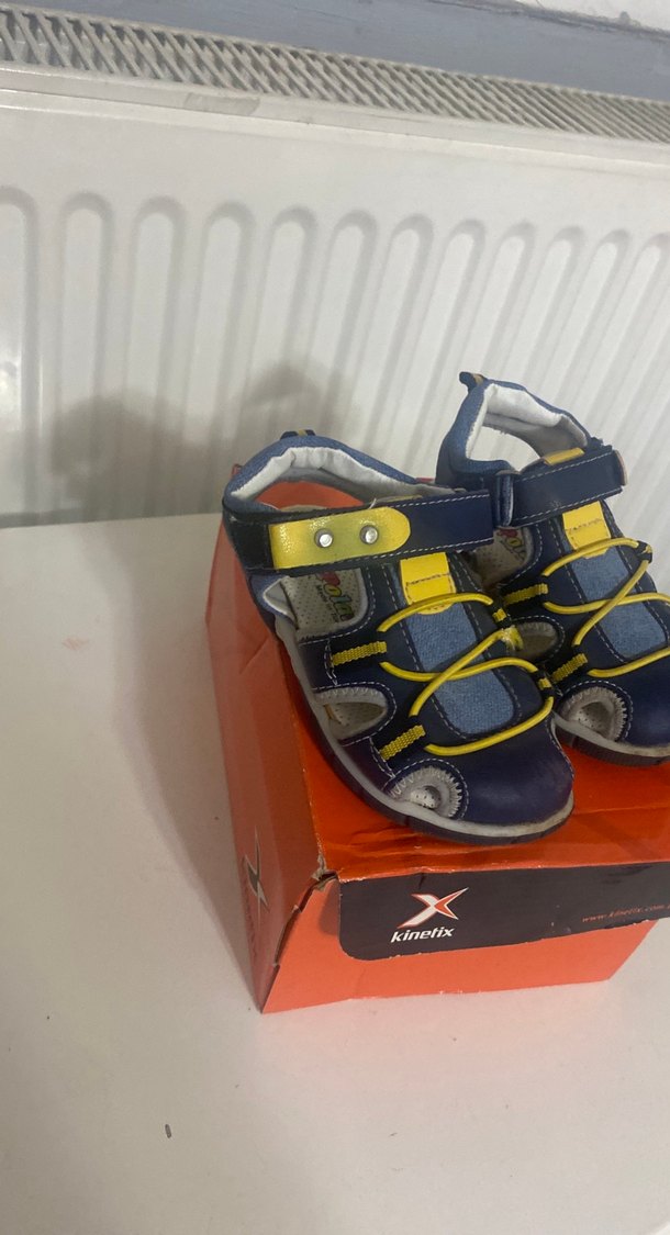 Erkek Bebek Renkli İlk Adım Ayakkabısı - Görsel 3