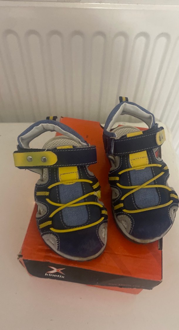 Erkek Bebek Renkli İlk Adım Ayakkabısı - Görsel 2