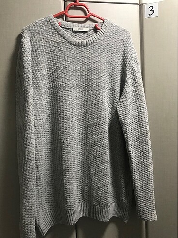Defacto gri oversize kazak