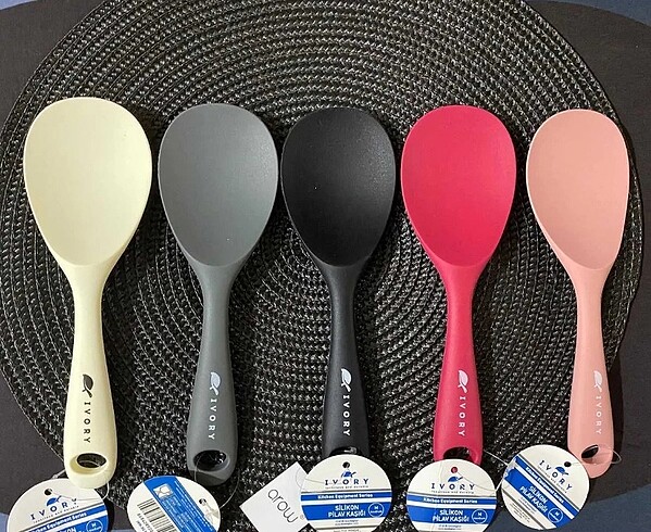 Silikon pilav kaşığı