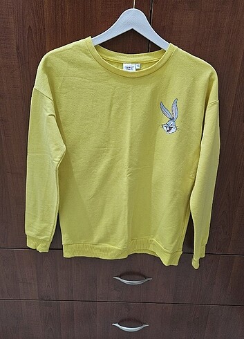 xs Beden sarı Renk Sweat