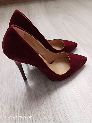 Diğer Bordo stiletto