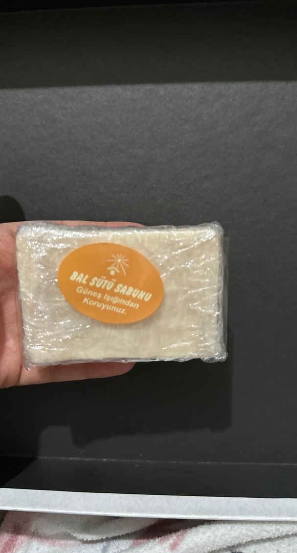 BallıSütlü Doğal Mardin Lifli Sabun - Görsel 3