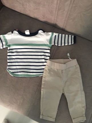H&M bebek ikili takım 