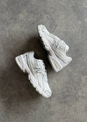 New Balance 740 White Silver 36-45 Arası Numaralar