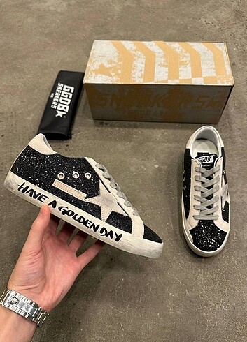 39 Beden siyah Renk Golden Goose deluxe