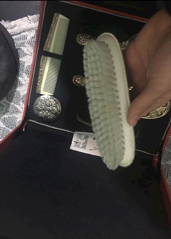 diğer Beden gri Renk Venüs marka nakışlı Metal Vintage Düğün Seti
