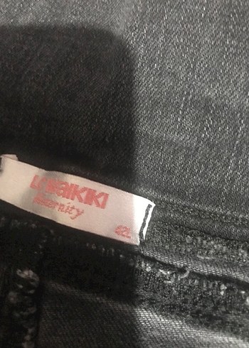 Kot Hamile Denim Pantolon - Görsel 4