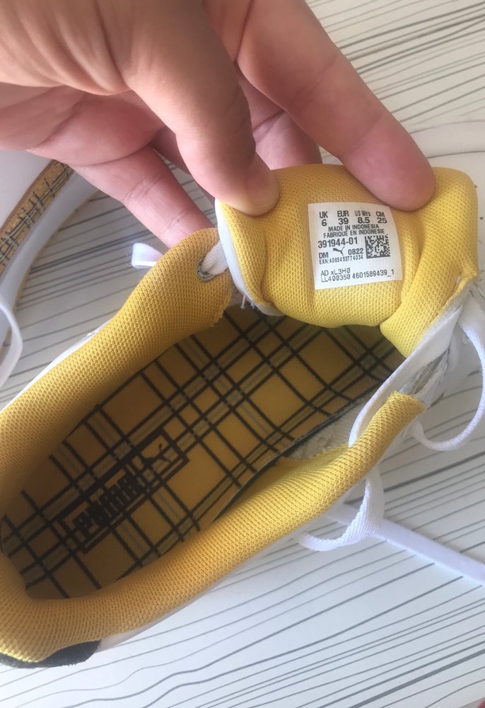 Puma Sarı Detaylı Spor Ünisex spor ayakkabı - Görsel 3