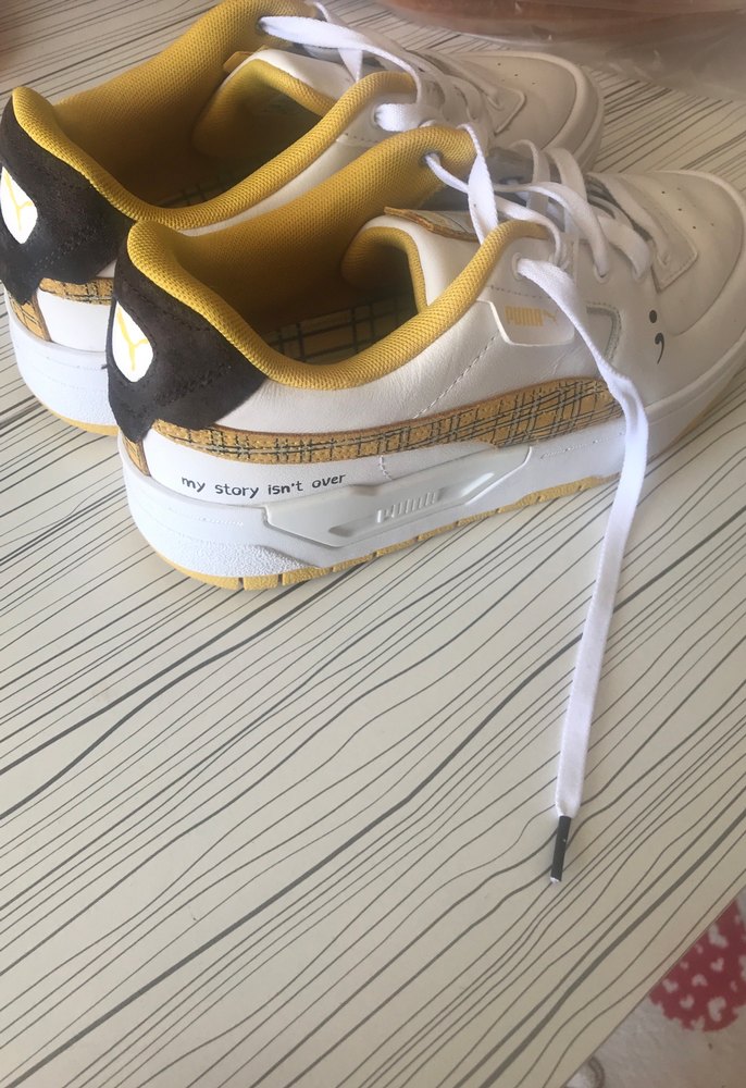 Puma Sarı Detaylı Spor Ünisex spor ayakkabı - Görsel 4