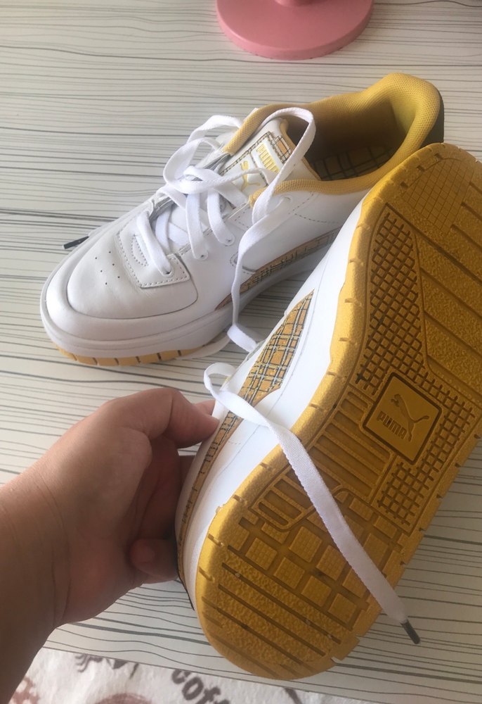 Puma Sarı Detaylı Spor Ünisex spor ayakkabı - Görsel 2