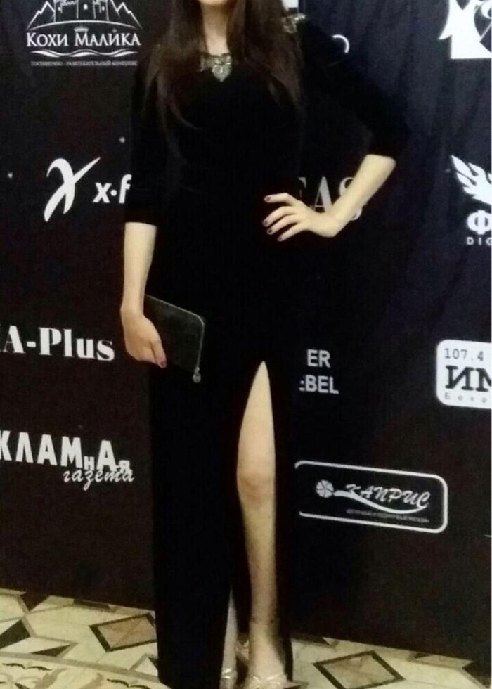 Kadife elbise - Görsel 3