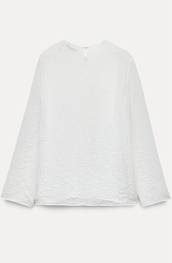 Zara tüylü bluz - Görsel 6