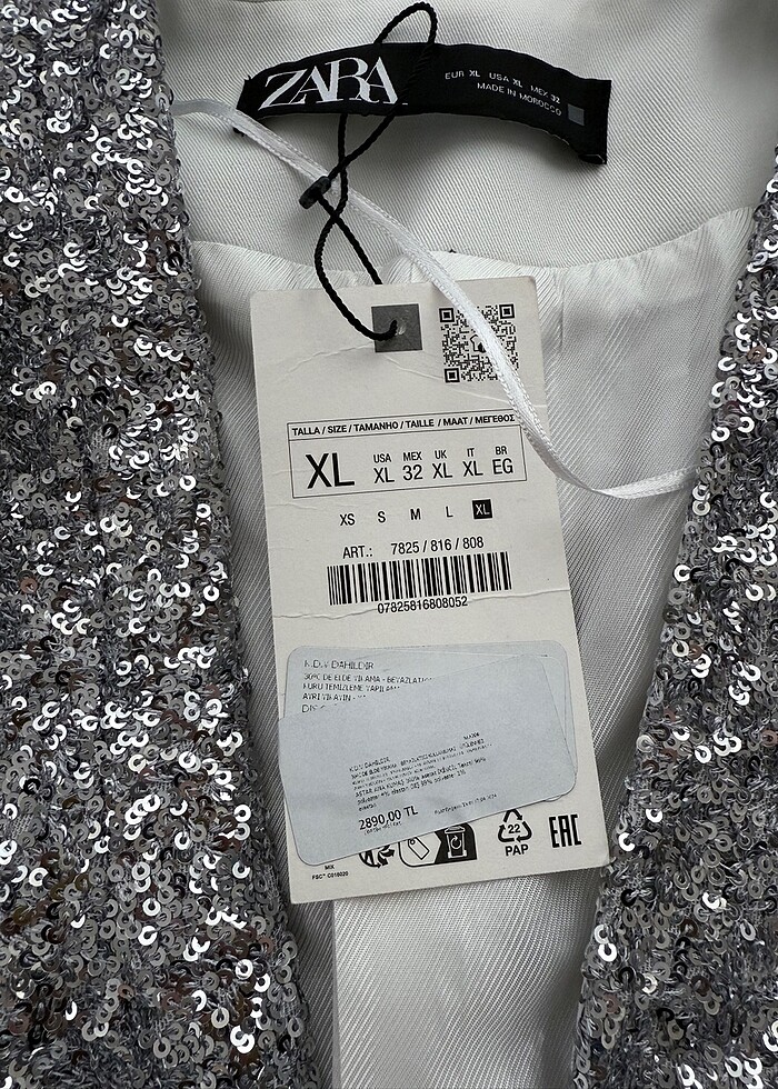 Simli ceket - Görsel 3