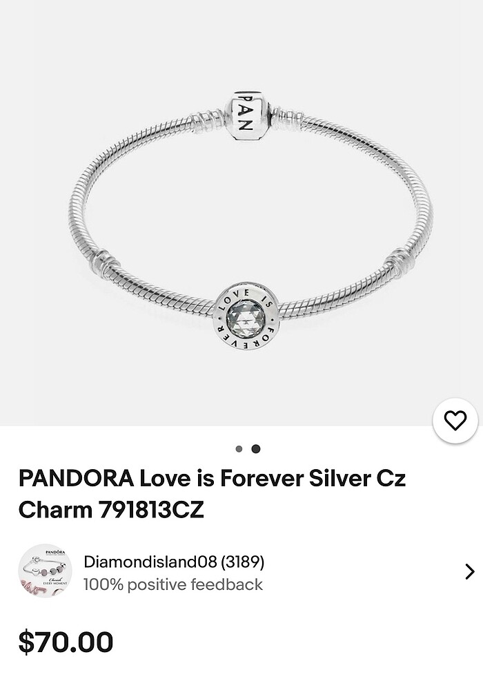 Pandora charm - Görsel 4