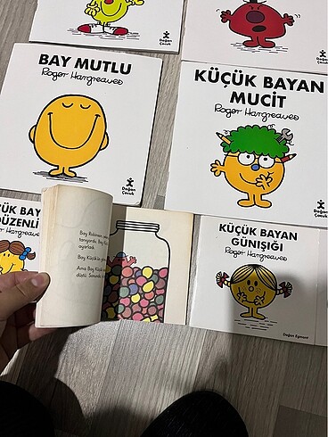 Beden Mr. Men kitapları