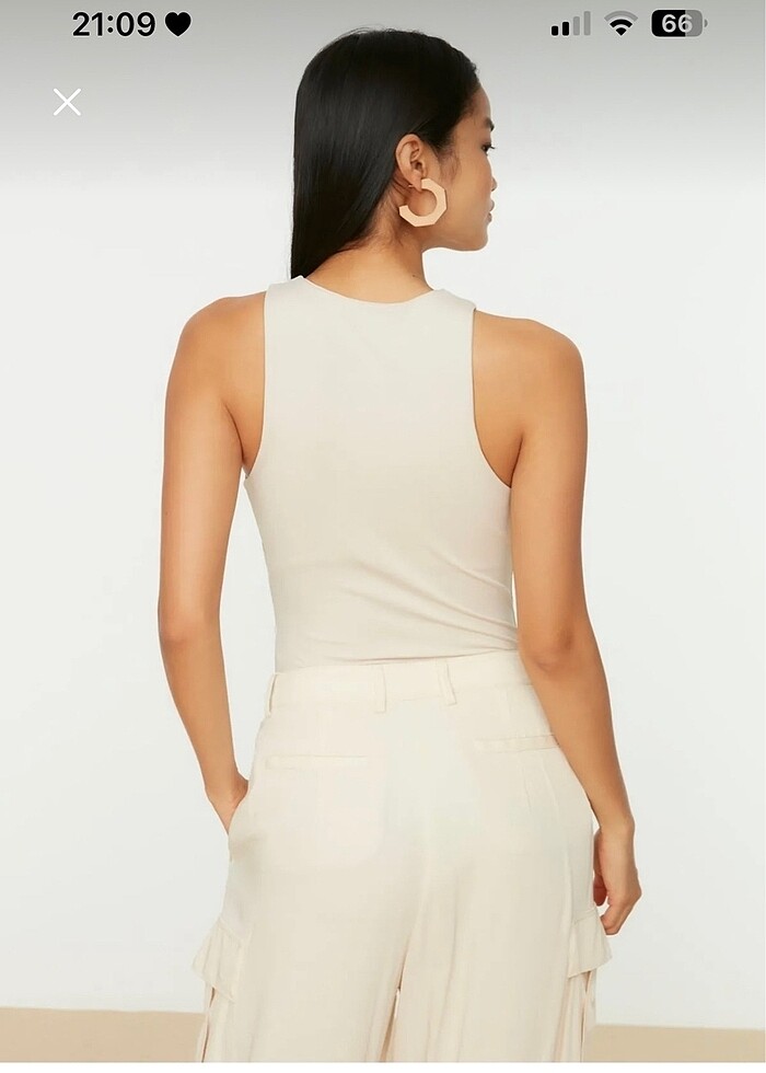 Milla çıtçıtlı body - Görsel 3