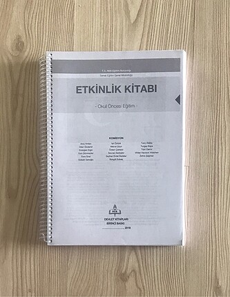 Etkinlik kitabı