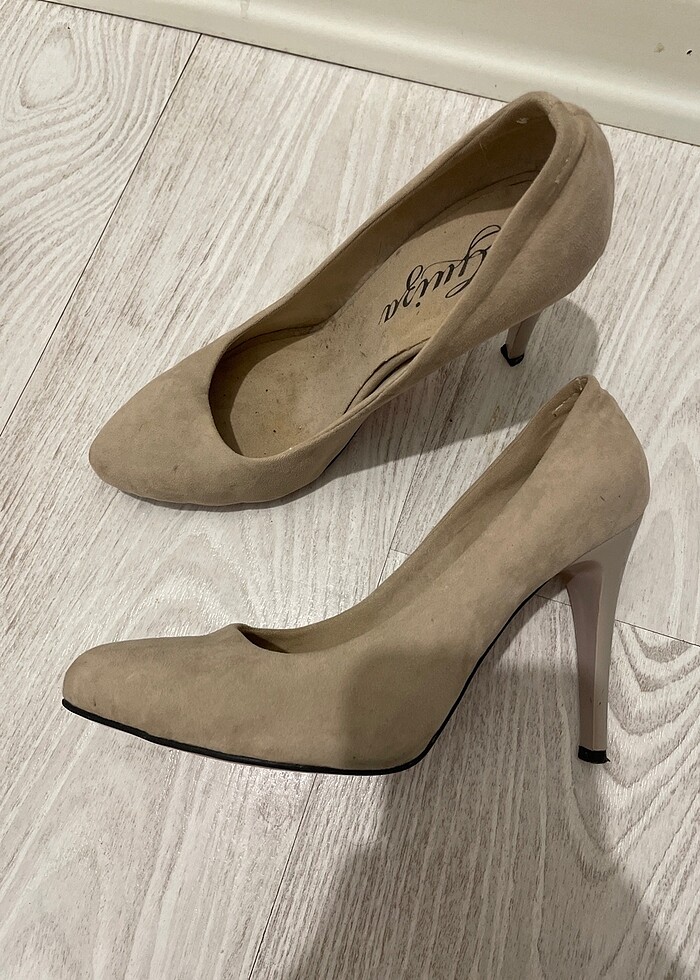 Süet Topuklu - Görsel 2