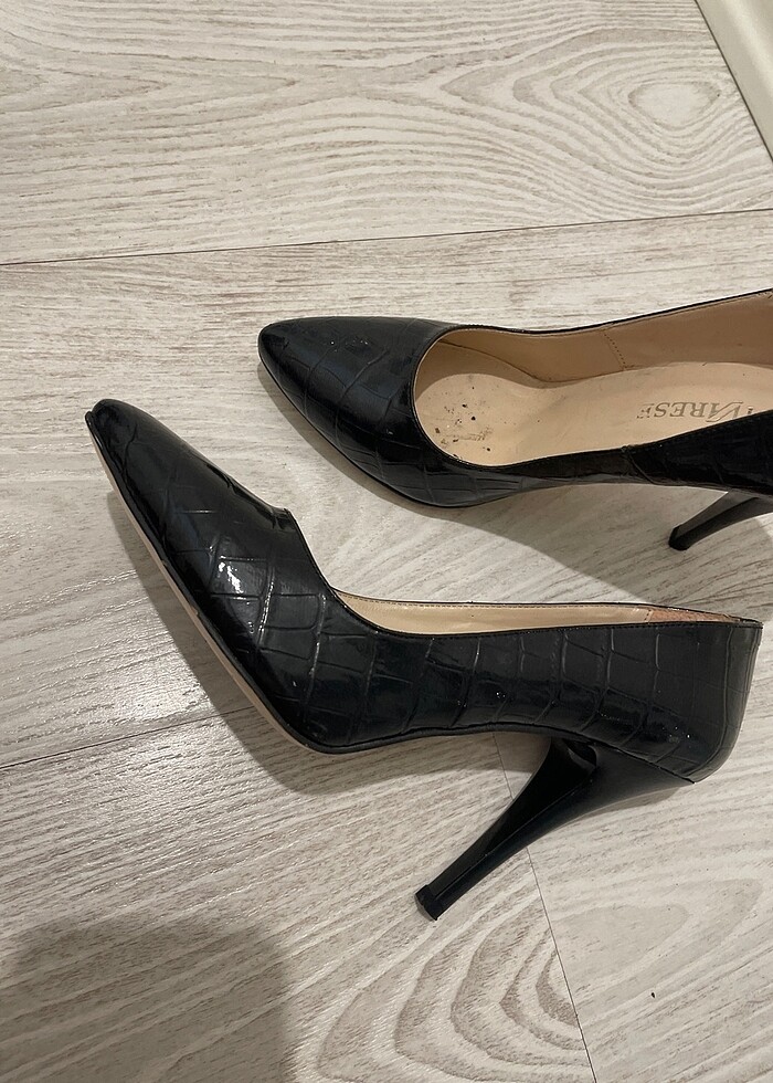 Yılan Derisi Görünümlü Stiletto - Görsel 2