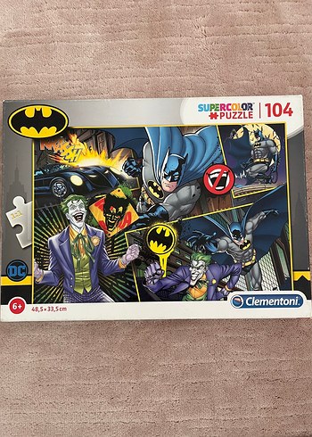 Clementoni Batman 104 Parça Çocuk Yapboz