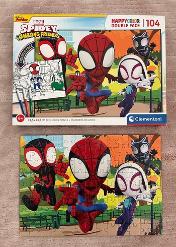 Clementoni Clementoni Spidey Puzzle 104 Parça