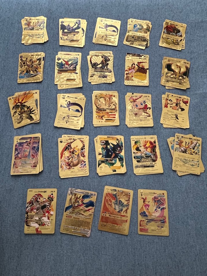 Pokemon altın kart - Görsel 3