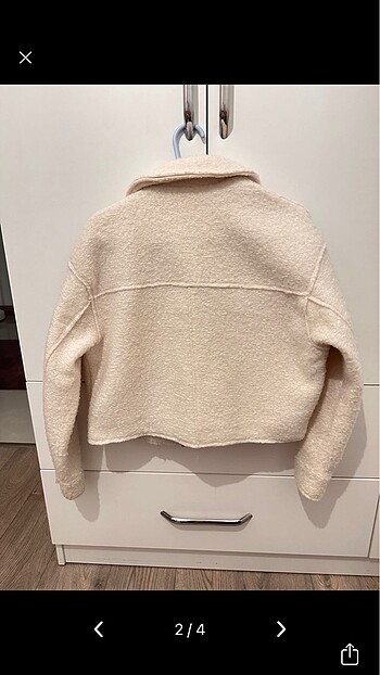 Zara Zara buklet bej ceket