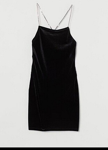H&m kadife elbise 