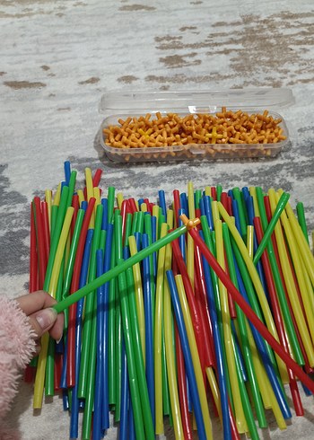Renkli Eğitim Oyuncağı Çubuk Seti - Görsel 3