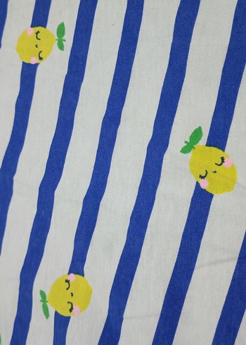 Kız Çocuk Renkli Çizgili Fırfırlı Tişört - Görsel 3