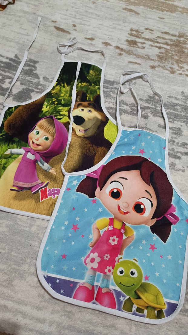 Renkli Baskılı Mutfak Önlüğü - Görsel 2