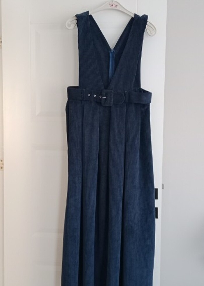 Kadife elbise - Görsel 3