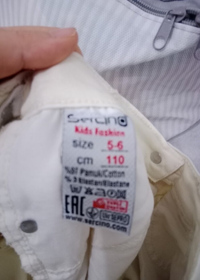 Kız çocuk pantolon  - Görsel 2