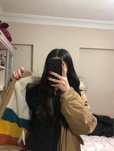 s Beden kahverengi Renk Bershka mont