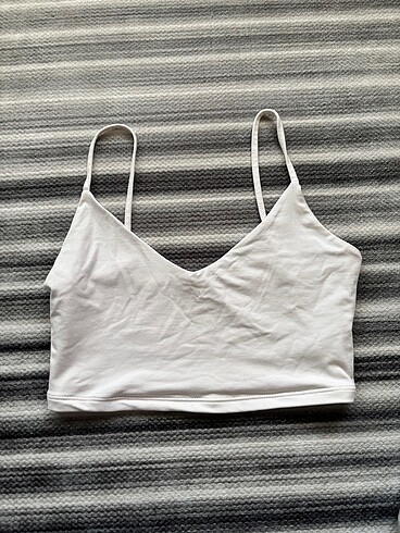 Bershka Askılı Crop