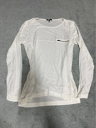 s Beden beyaz Renk Massimo Dutti Bluz 