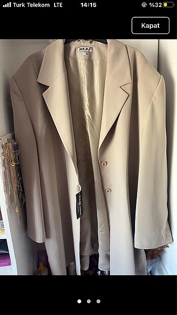 Takım ceket blazer bluz