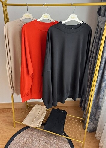 Basic sweatshirt oversize