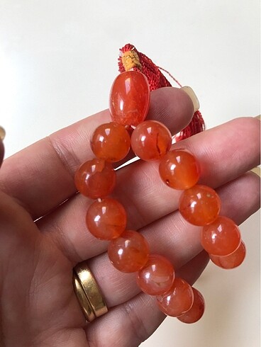 Dogal akik tasi tesbih - Görsel 6