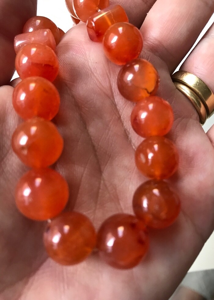 Dogal akik tasi tesbih - Görsel 5