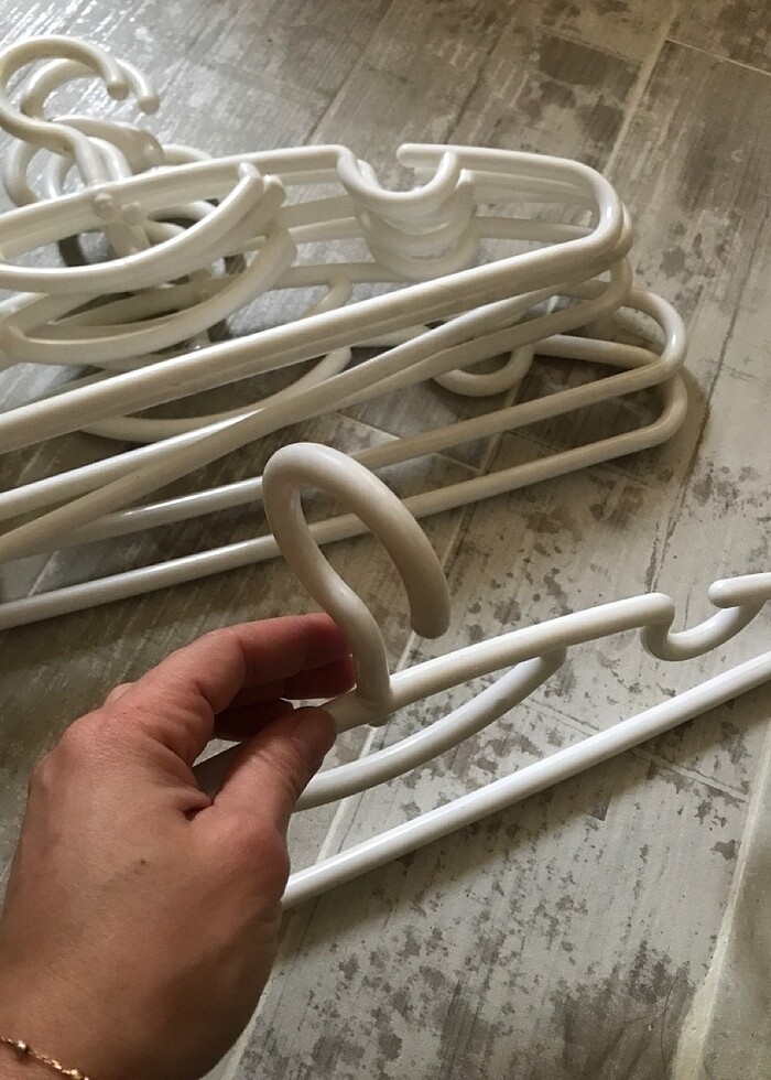 7 adet plastik askı - Görsel 3