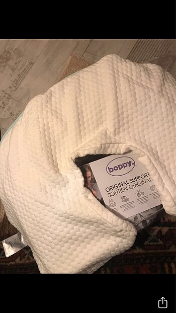 Beden beyaz Renk Orjinal BOPPY emzirme yastığı 2 kılıf