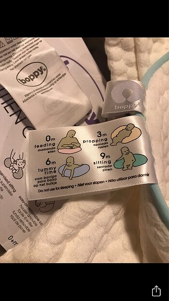 Orjinal BOPPY emzirme yastığı 2 kılıf - Görsel 7